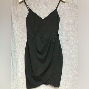 Lulu’s medium black dress with spaghetti straps